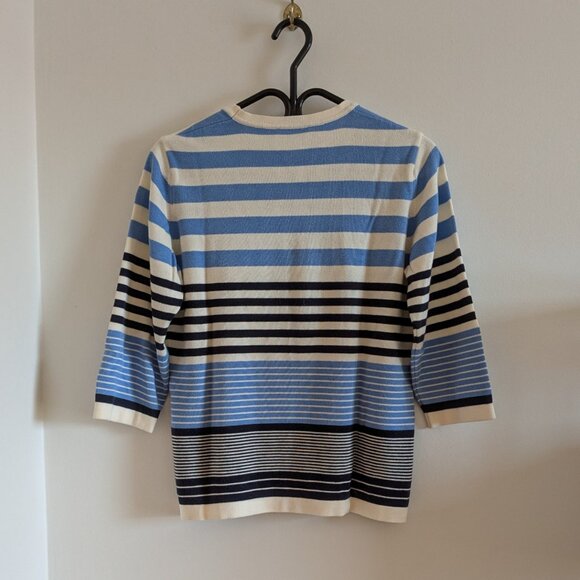 3 / 40$ 🇹🇩 Lucia Striped Sweater – Size 10 - Picture 5 of 5